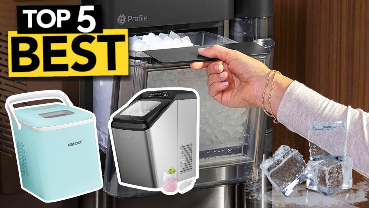 Greatest Countertop Ice Maker  HiCOZY Nugget Ice Maker 55 lbs Of Ice A  Day!!! 